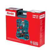 ست ترکیبی دریل شارژی 20 ولت رونیکس (Ronix) - 35 پارچه با ابزار دستی- RS-8620 ابزار صنعتی الهی شیراز