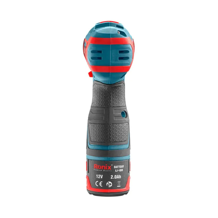 کیت دریل پیچ گوشتی چکشی رونیکس (Ronix) شارژی 12 ولت- 8101k ابزار صنعتی الهی شیراز