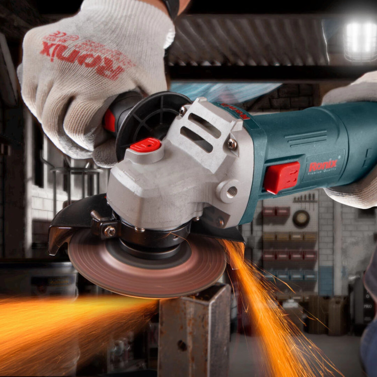 مینی فرز برقی رونیکس (Ronix) 115 میلیمتری 850 وات-3111 ابزار صنعتی الهی شیراز