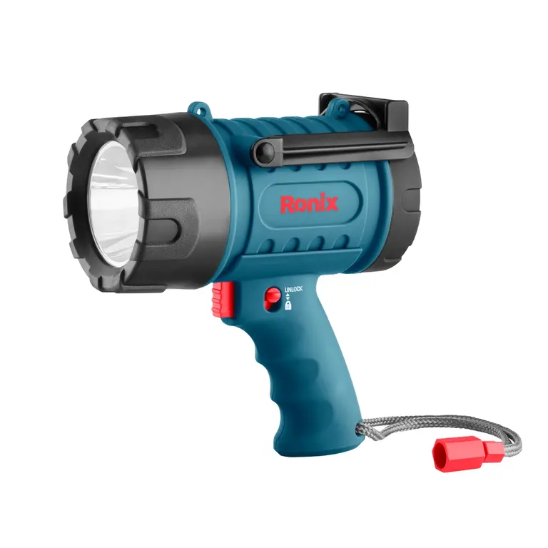 نورافکن تفنگی شارژی رونیکس (Ronix) 1500 لومن-RH-4234 ابزار صنعتی الهی شیراز