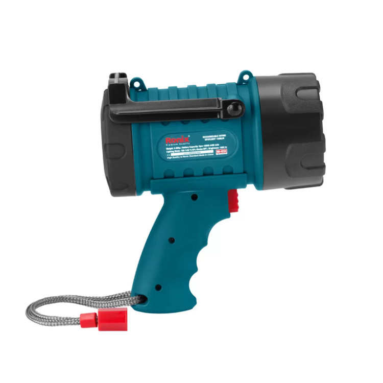 نورافکن تفنگی شارژی رونیکس (Ronix) 1500 لومن-RH-4234 ابزار صنعتی الهی شیراز