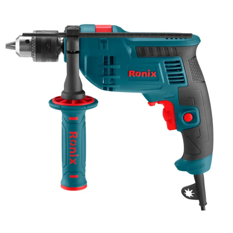 دریل چکشی 13 میلیمتر رونیکس (Ronix) -600 وات-2700 دور بر دقیقه-آچاری-2211P ابزار صنعتی الهی شیراز