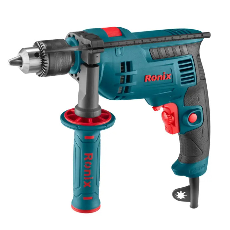 دریل چکشی 13 میلیمتر رونیکس (Ronix) -600 وات-2700 دور بر دقیقه-آچاری-2211P ابزار صنعتی الهی شیراز