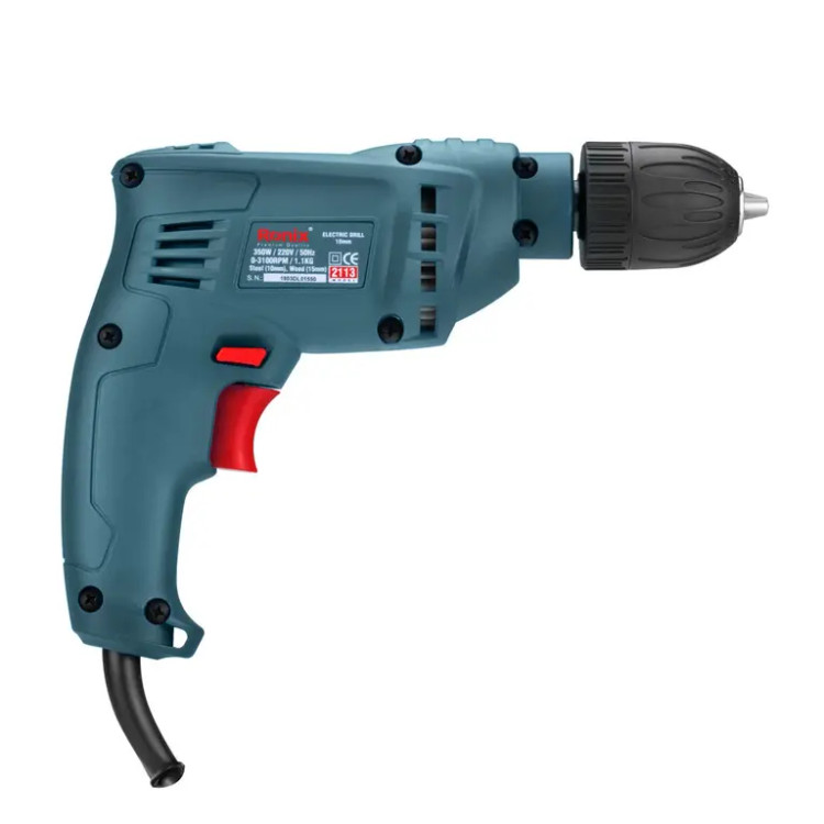 دریل برقی 10میلی متری رونیکس (Ronix) -350 وات-2113 ابزار صنعتی الهی شیراز
