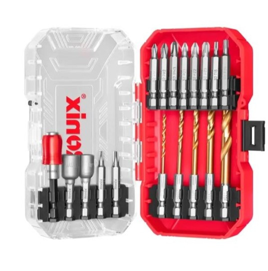 ست مته و سری پیچگوشتی رونیکس (Ronix) مدل RH-5453 شامل ۱۸ عدد-RH5453 ابزار صنعتی الهی شیراز